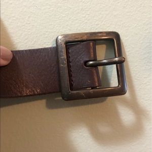 Genuine leather belt